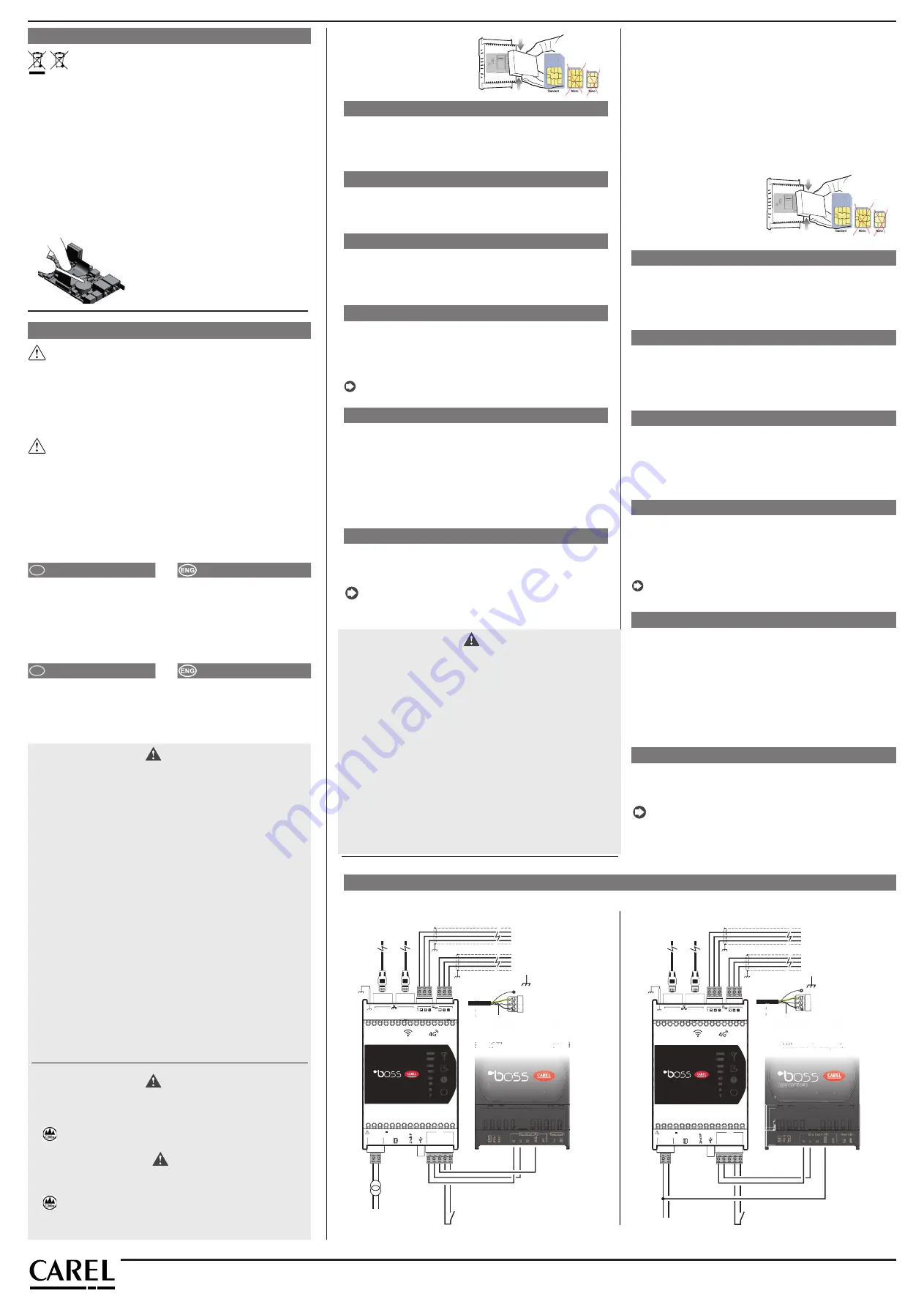 Carel mboss Assembly Procedure Download Page 2