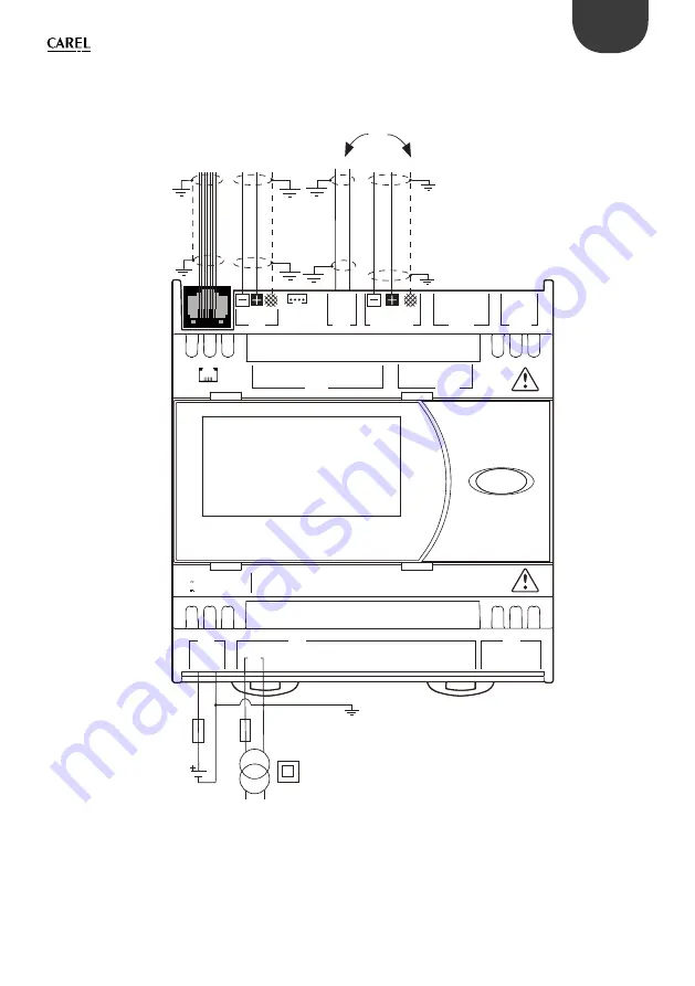 Carel pCO compact PCOX000AA0 Technical Leaflet Download Page 31