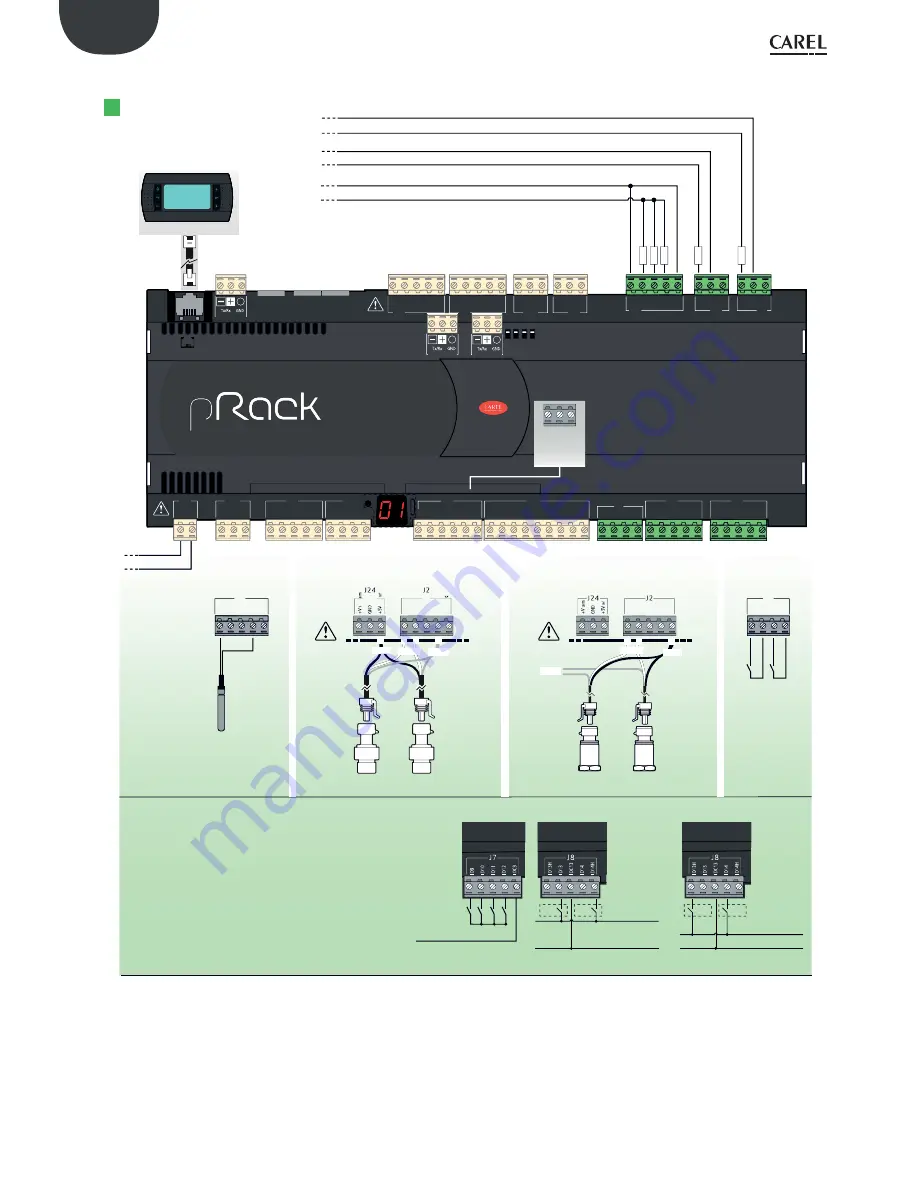 Carel PRK300D0E0 User Manual Download Page 18