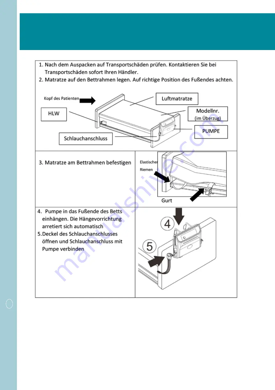 CARELIINE SAVVY 6200 Manual And User Manual Download Page 6