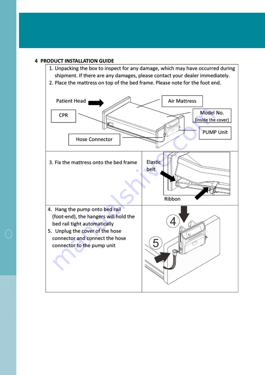 CARELIINE SAVVY 6200 Manual And User Manual Download Page 20