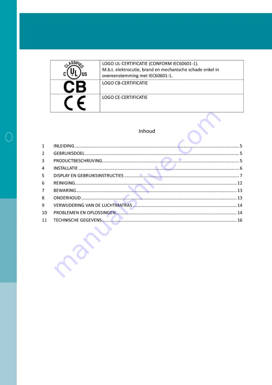 CARELIINE SAVVY 6200 Скачать руководство пользователя страница 40