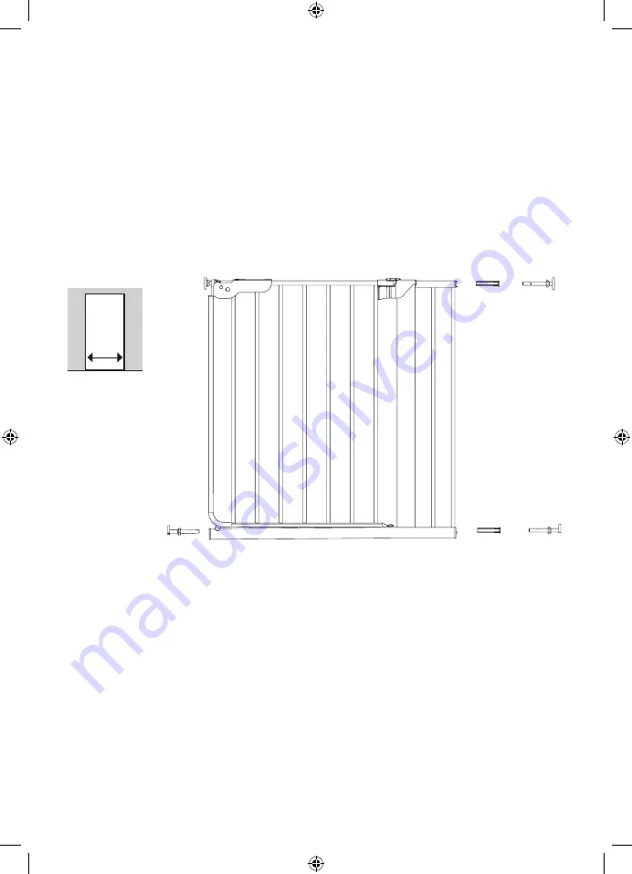 Carena GRISSLEHAMN DOOR GATE Manual Download Page 8