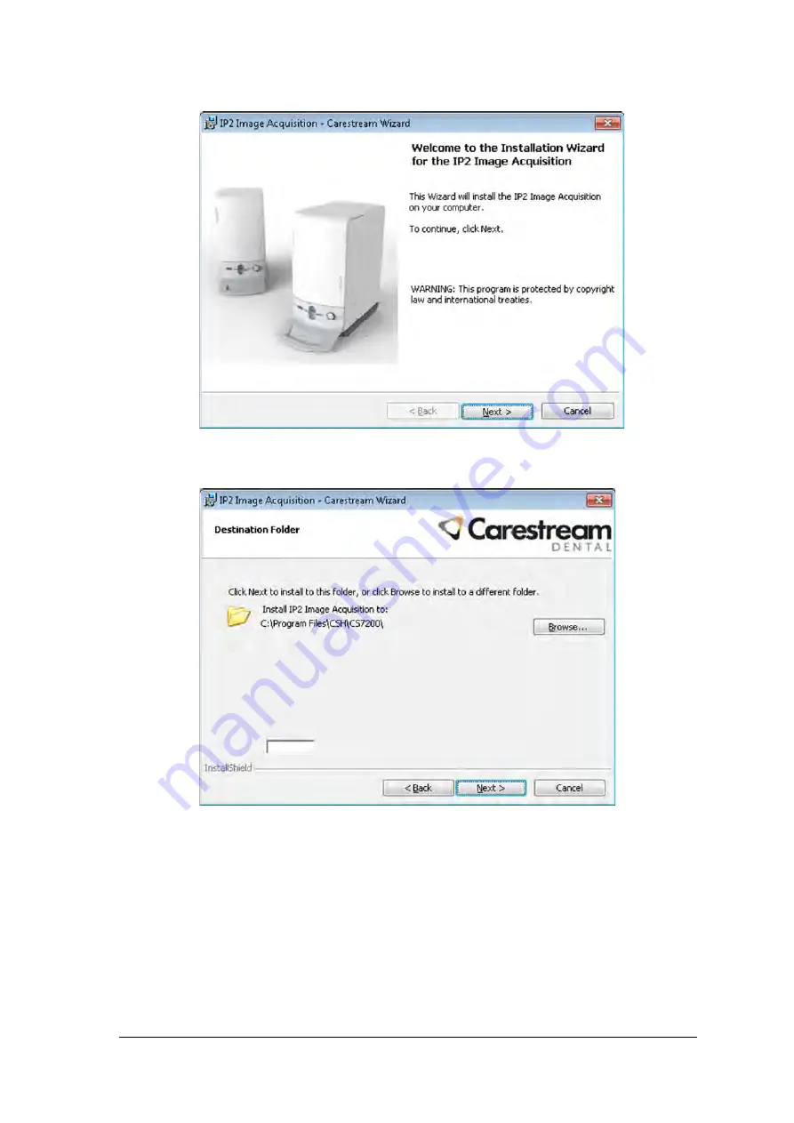 Carestream CS 7200 User And Installation Manual Download Page 25