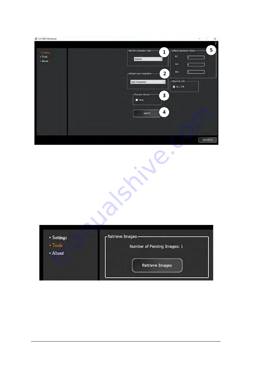 Carestream CS 7200 User And Installation Manual Download Page 62