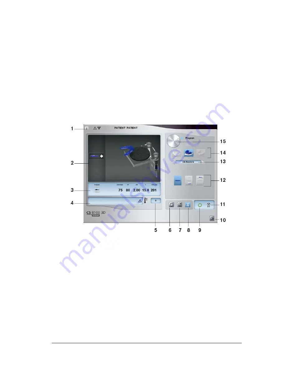 Carestream CS 8100 3D Скачать руководство пользователя страница 61