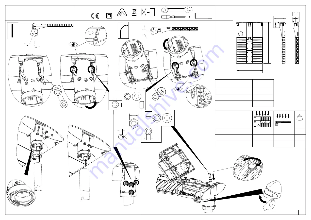 Cariboni M48 STREET Series Installation Instructions Download Page 1