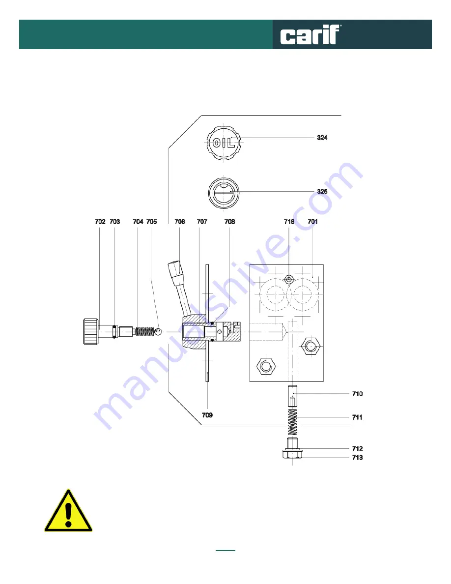 CARIF 450 BA Instruction Manual Download Page 27