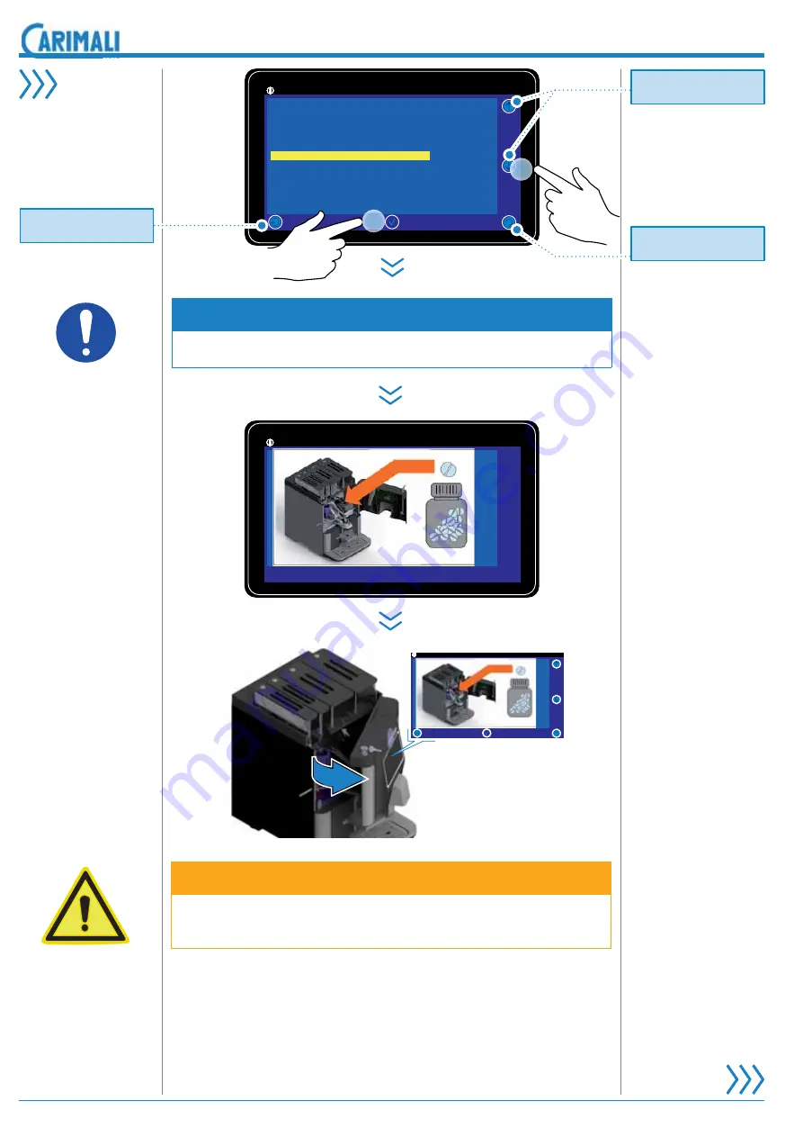 Carimali BlueDotPlus Maintenance Manual Download Page 98