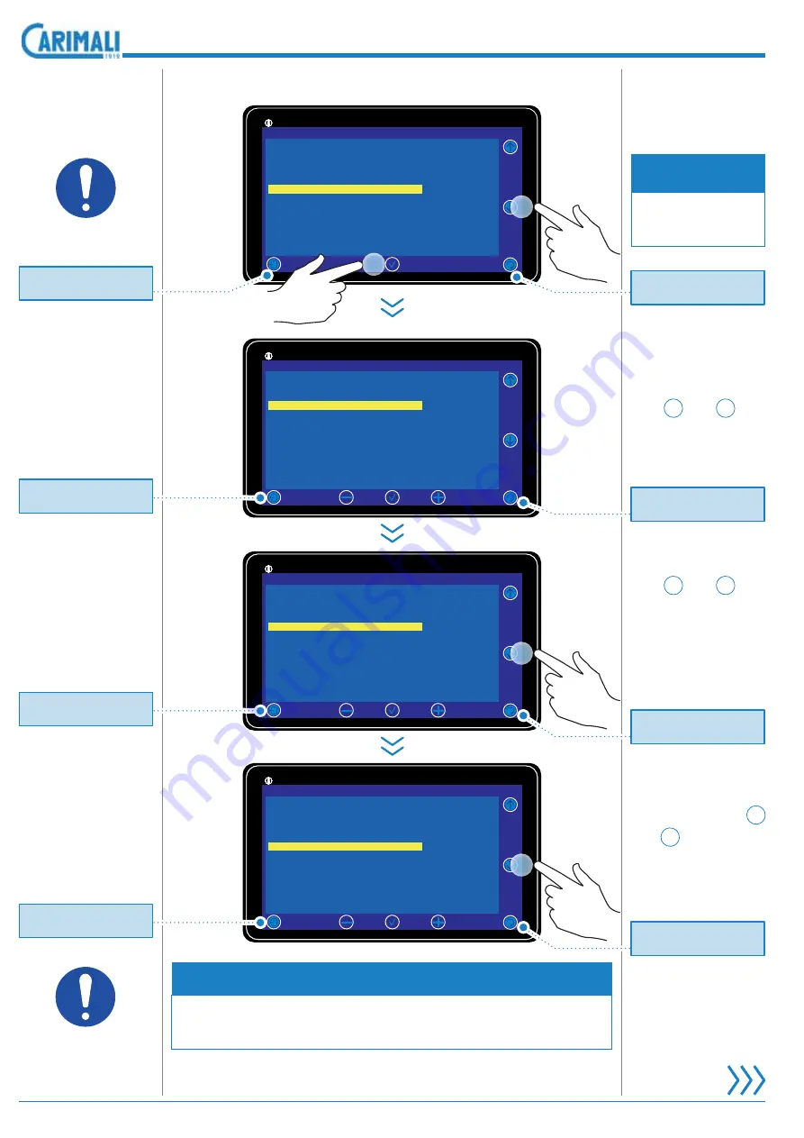 Carimali BlueDotPlus Maintenance Manual Download Page 152