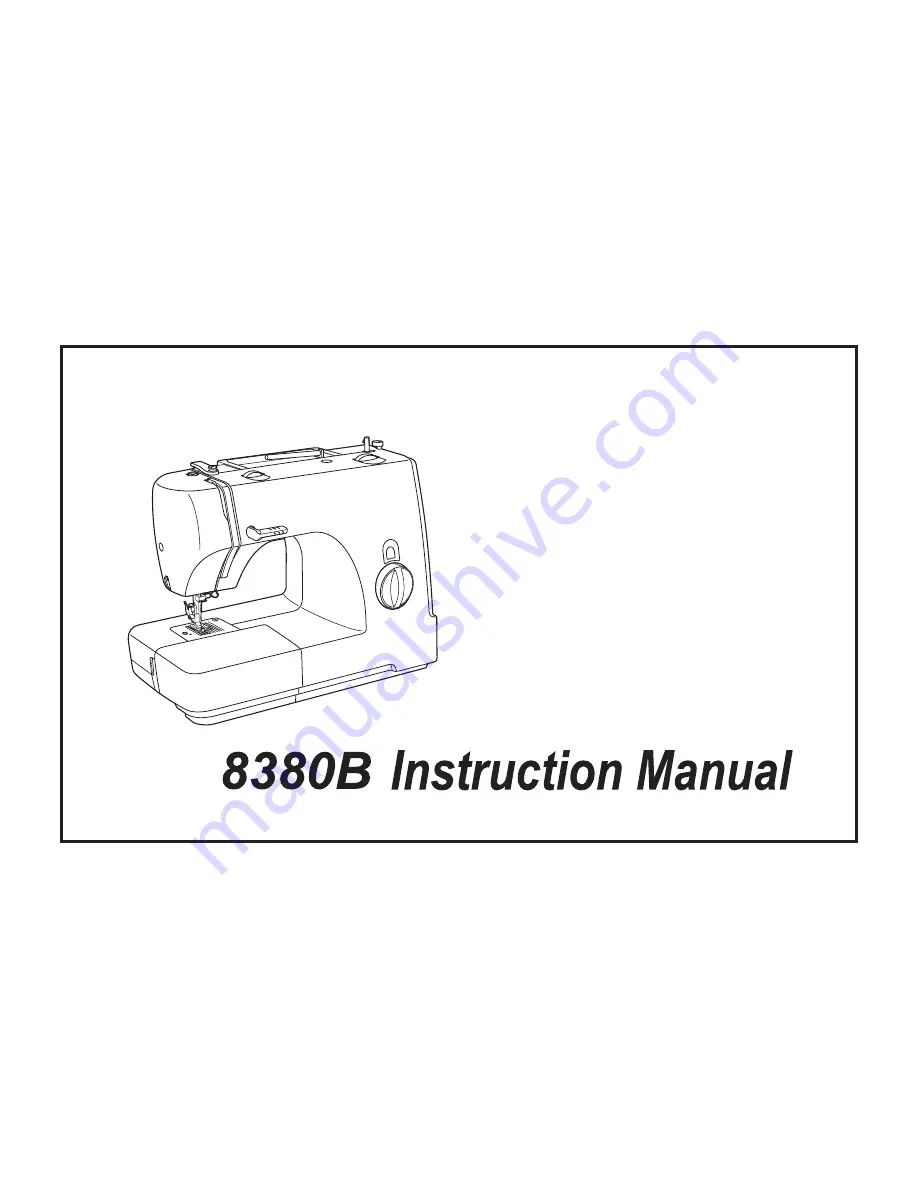 Carina 8380B Скачать руководство пользователя страница 1