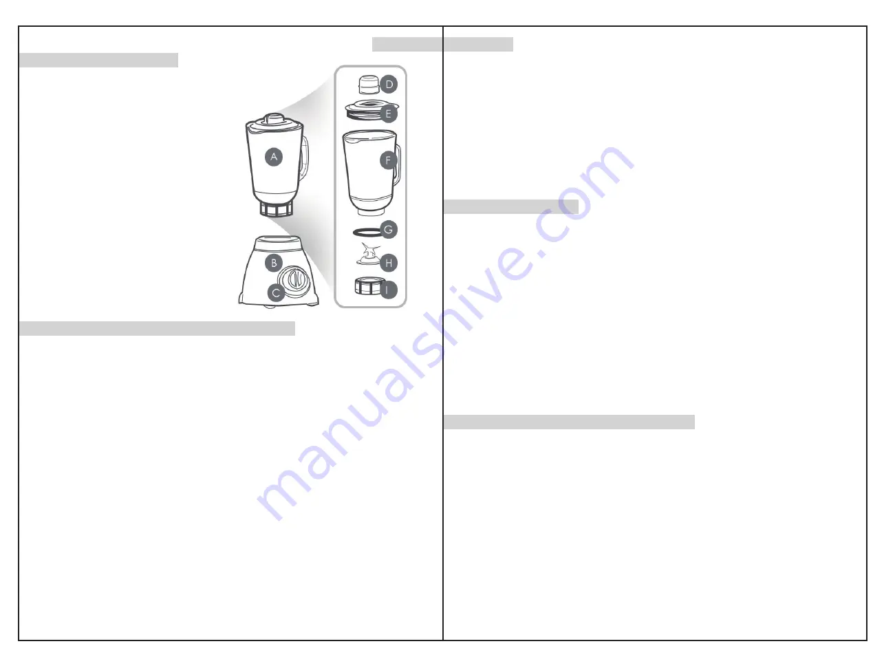 Carlo Cracco MasterPRO BGMP-9061 Instruction Manual Download Page 5