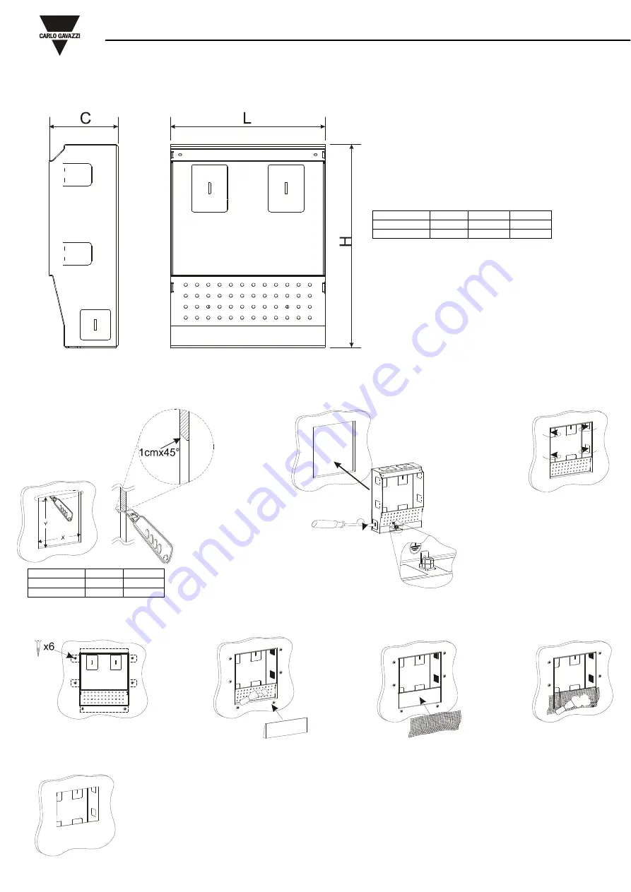 CARLO GAVAZZI BTM Series Скачать руководство пользователя страница 1