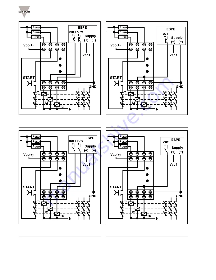 CARLO GAVAZZI NLG13D724 Series User Manual Download Page 18