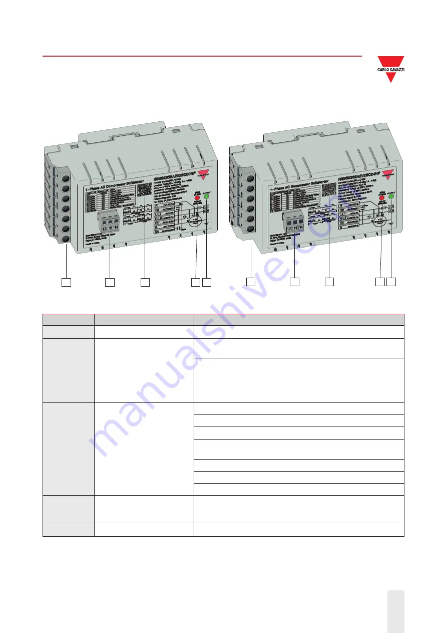 CARLO GAVAZZI RSBS Series Скачать руководство пользователя страница 4