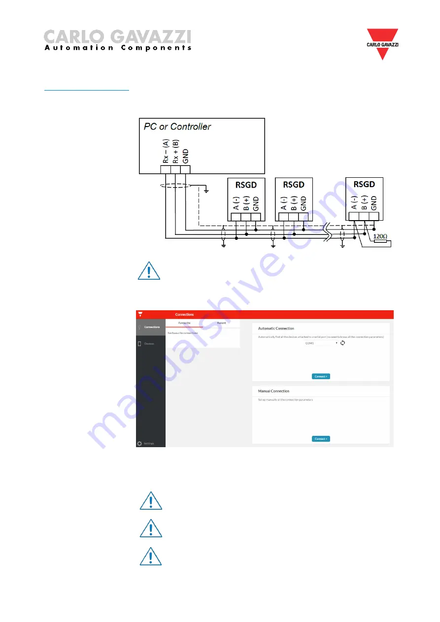 CARLO GAVAZZI RSGD Manual Download Page 9