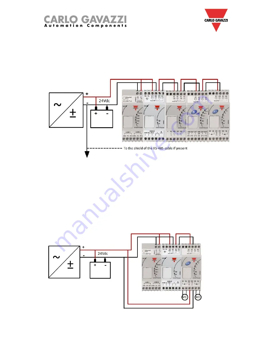 CARLO GAVAZZI SB2WEB24 Скачать руководство пользователя страница 37