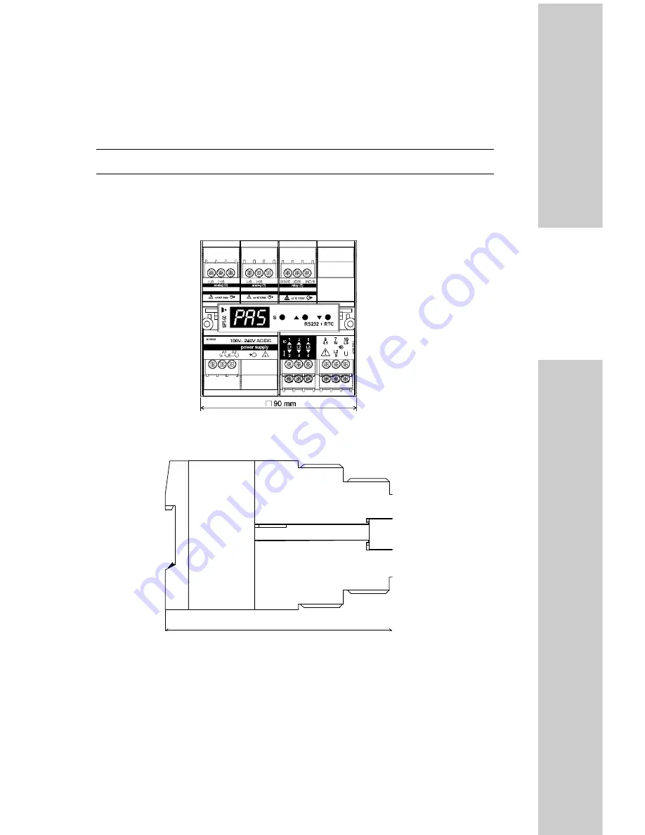 CARLO GAVAZZI SPT-90 Operating Instructions Manual Download Page 5