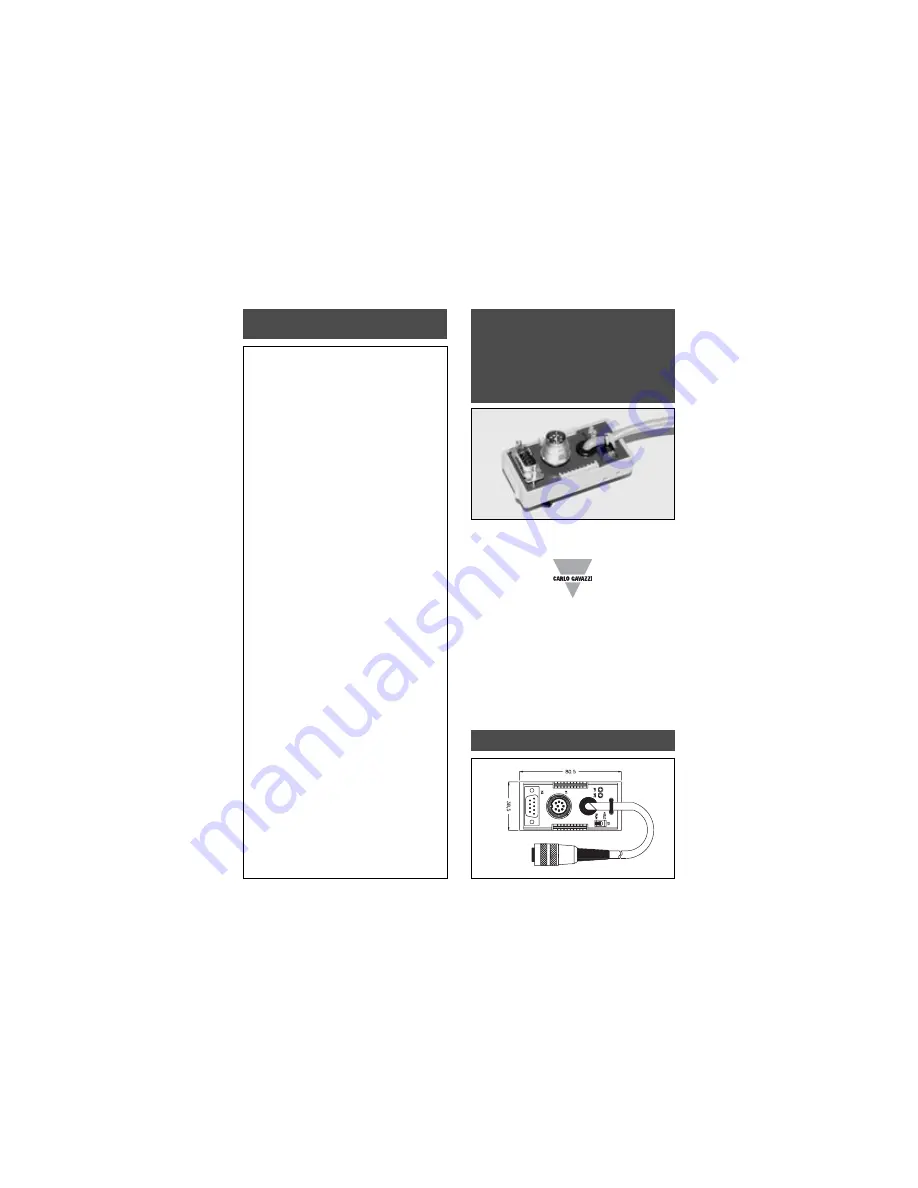 CARLO GAVAZZI UCP1 User Manual Download Page 1