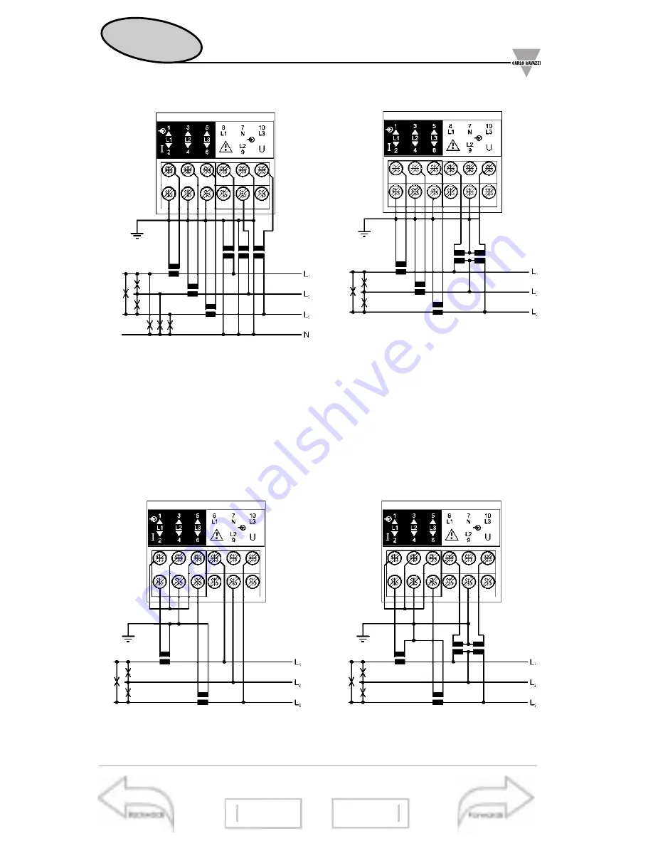 CARLO GAVAZZI WM3-96 - PROGRAMMING Instruction Manual Download Page 53