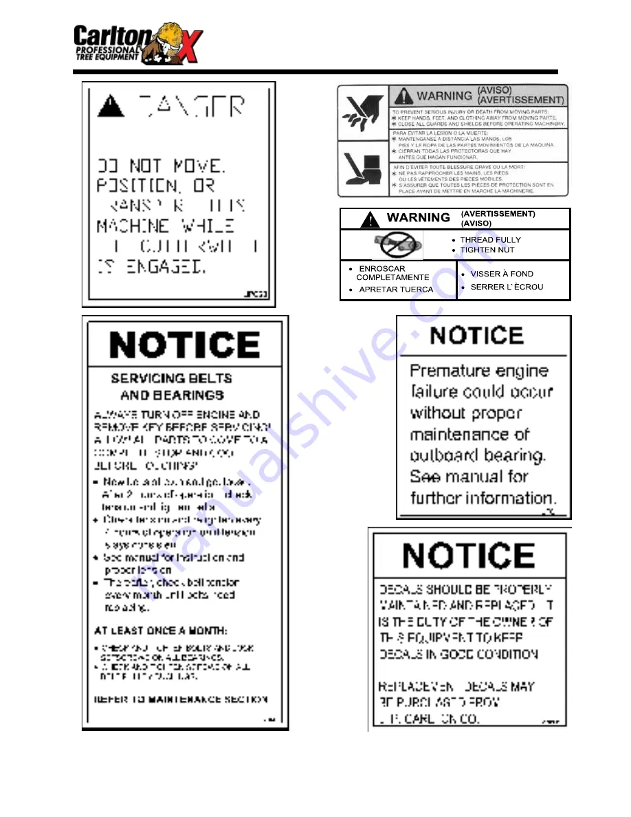 Carlton SP8018 Owner'S Manual Download Page 6