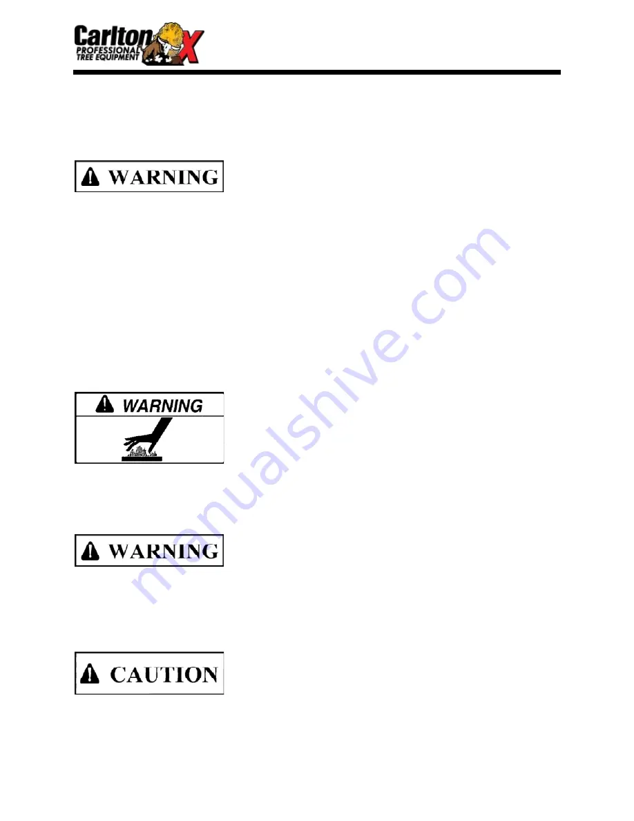 Carlton SP8018 Owner'S Manual Download Page 20