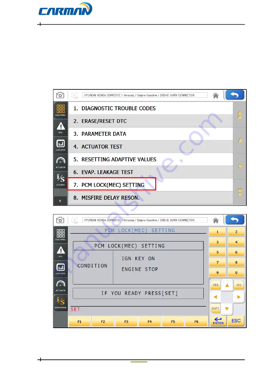 Carman AUTO-i 700 User Manual Download Page 63