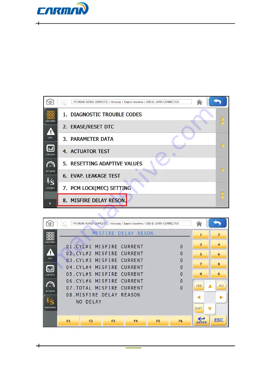 Carman AUTO-i 700 User Manual Download Page 64