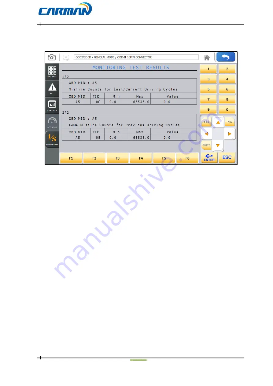 Carman AUTO-i 700 User Manual Download Page 78