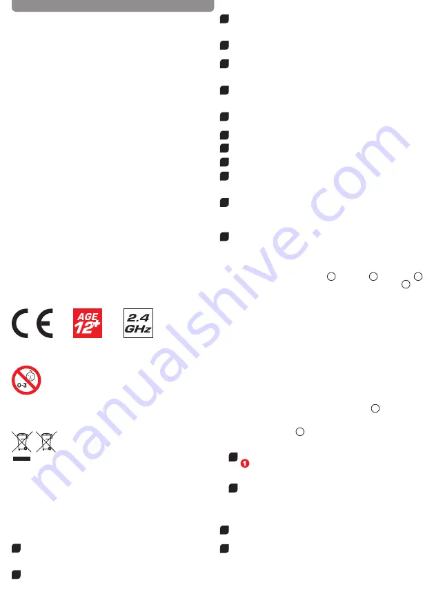 Carrera RC 370160135 Assembly And Operating Instructions Manual Download Page 14