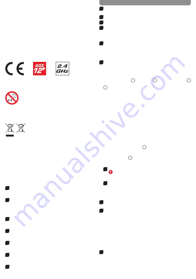 Carrera RC 370160135 Assembly And Operating Instructions Manual Download Page 17