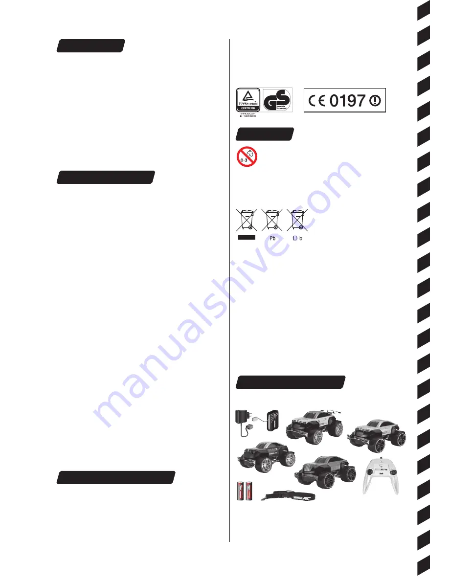 Carrera 162048 Assembly And Operating Instructions Manual Download Page 20