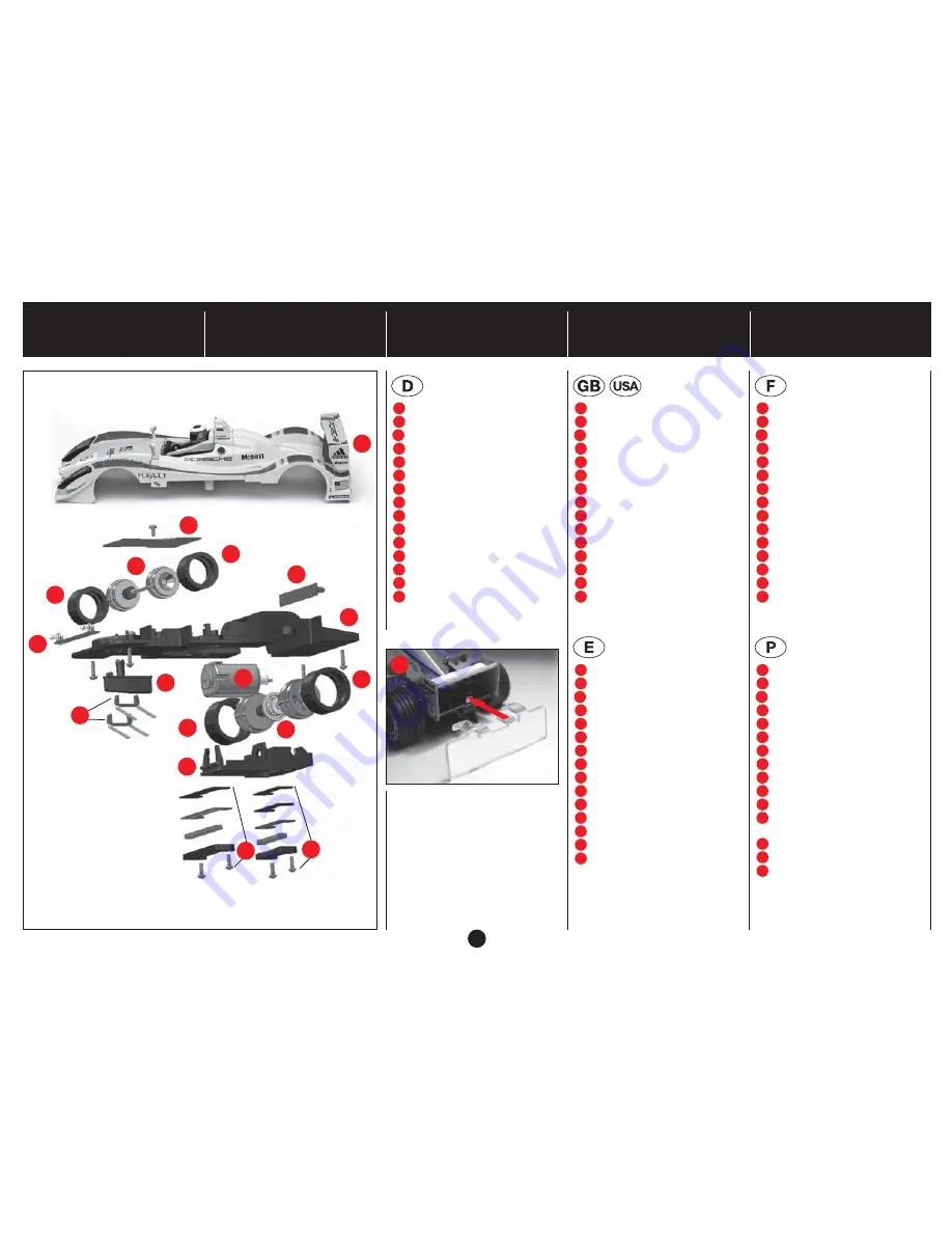 Carrera 30135 WEST HAMPTON Assembly And Operating Instructions Manual Download Page 10