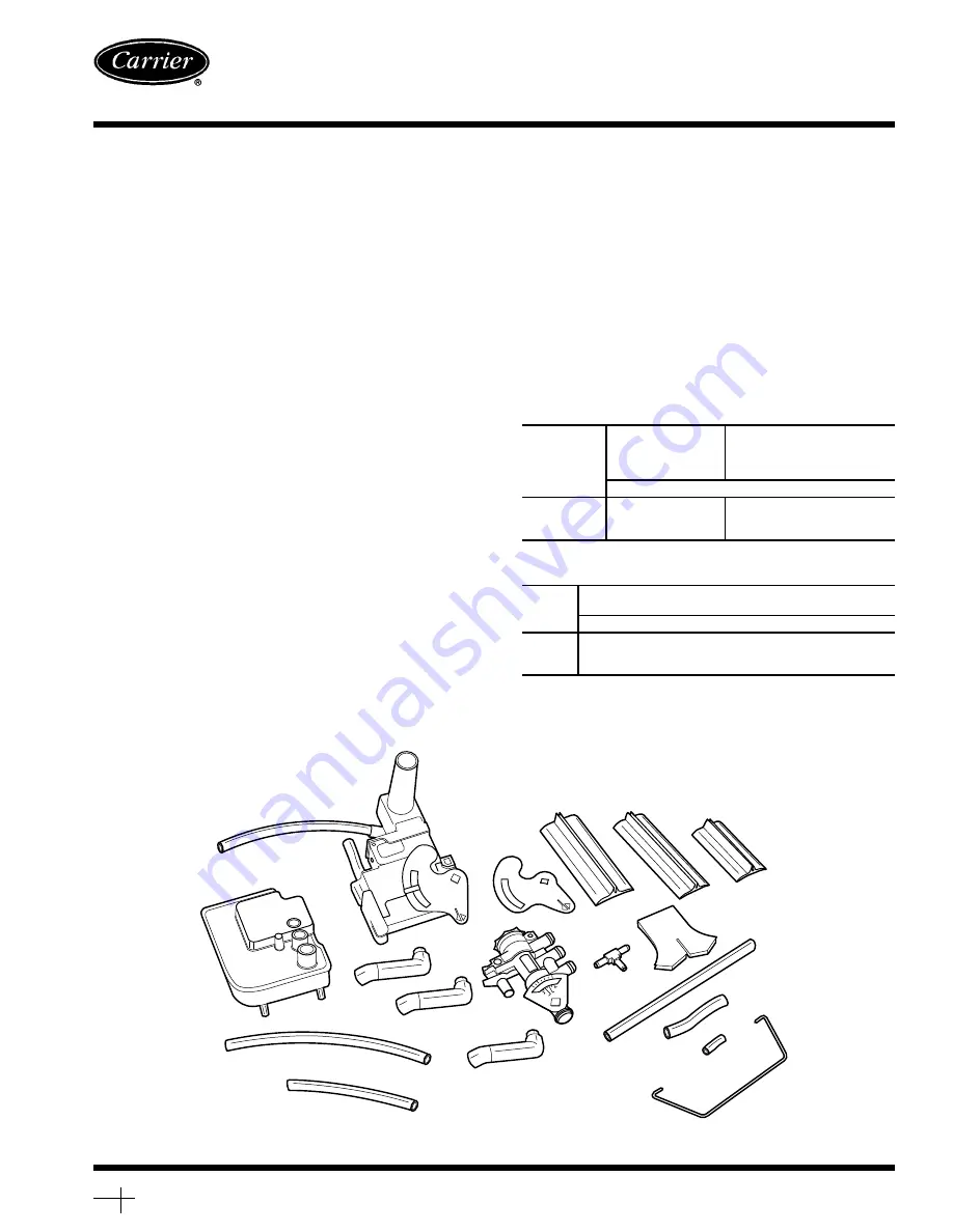 Carrier 37HS Series Installation Instructions Manual Download Page 1