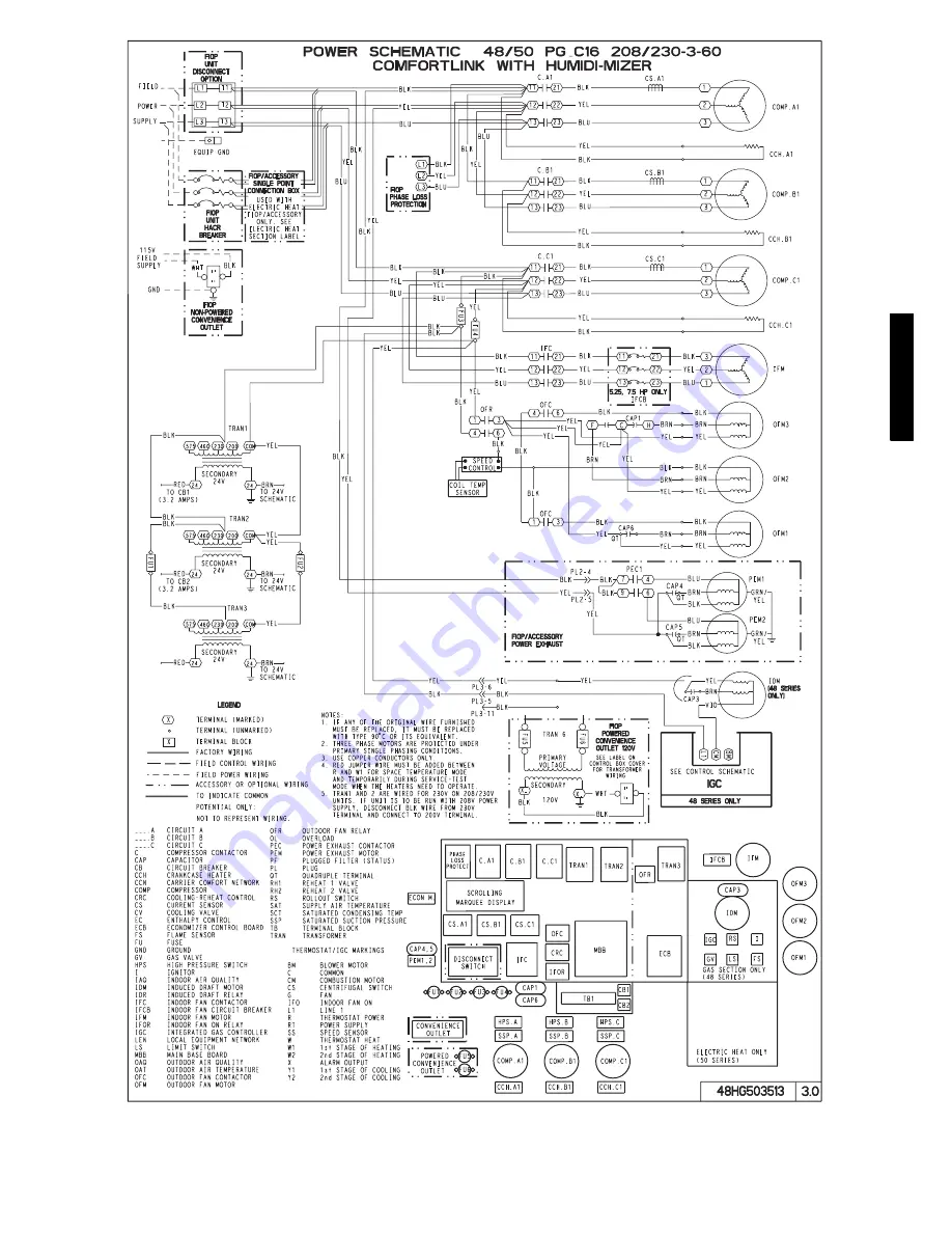 Carrier 48/50PG Series Controls, Start-Up, Operation, Service And Troubleshooting Instructions Download Page 63