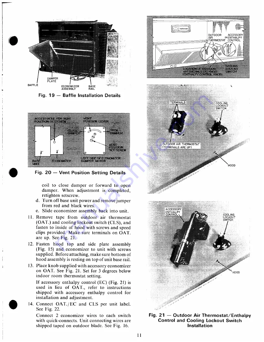 Carrier 48HD008 Installation, Start-Up And Service Instructions Manual Download Page 11