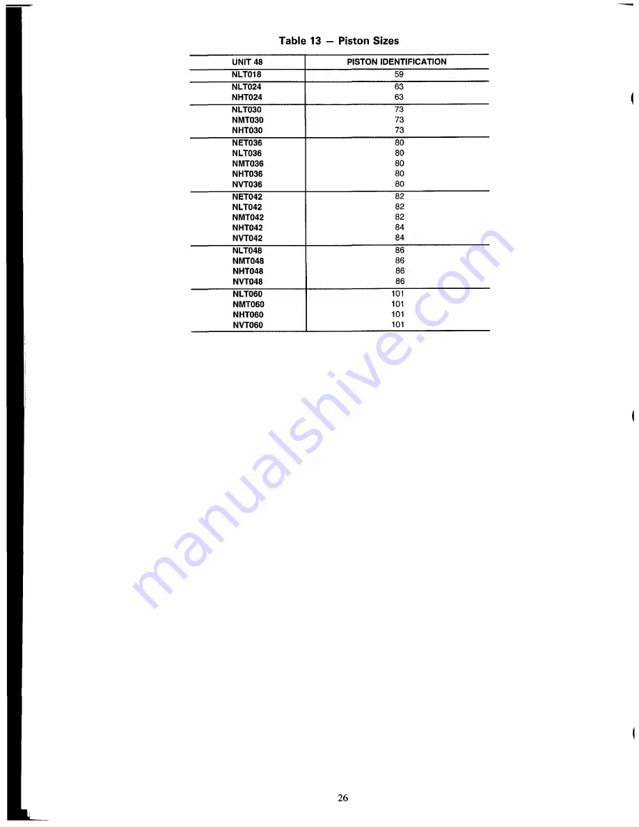 Carrier 48NET Installation, Start-Up And Service Instructions Manual Download Page 26