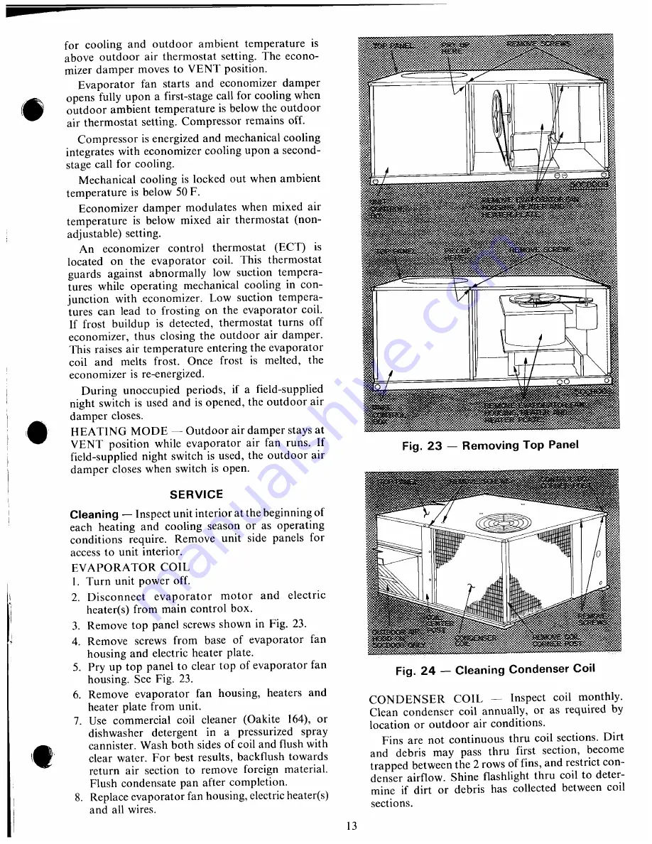 Carrier 50CD/CH Installation, Start-Up And Service Instructions Manual Download Page 13