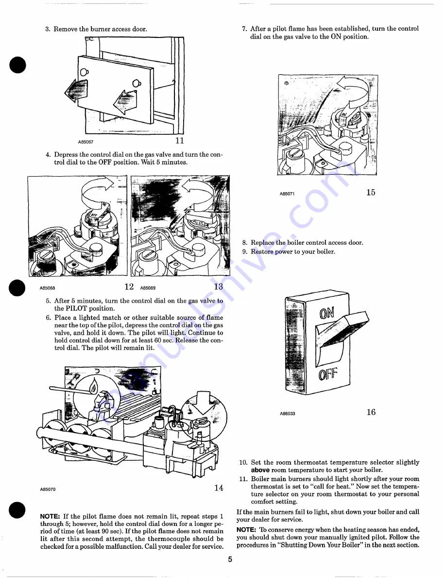 Carrier 61C User'S Information Manual Download Page 7