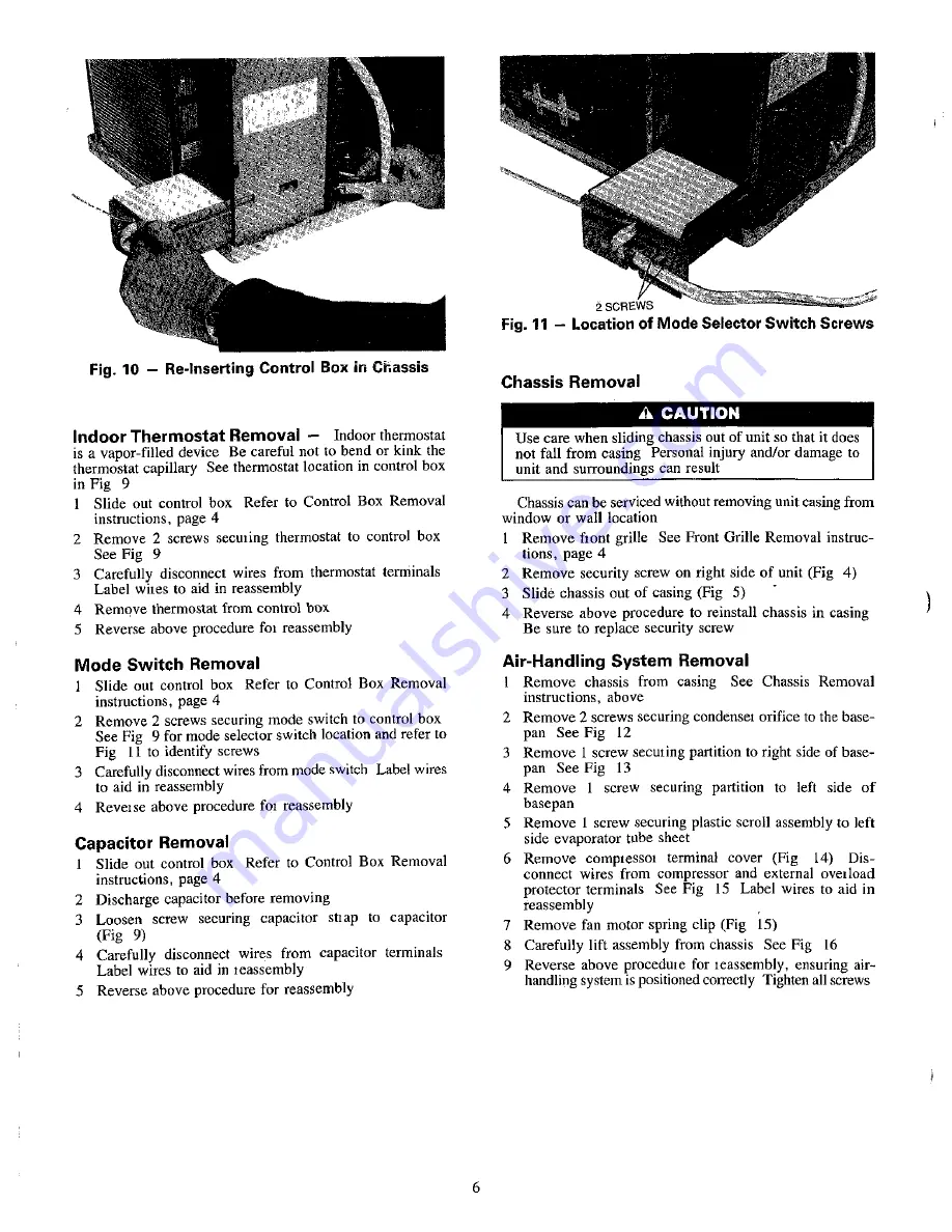 Carrier 73UC Start-Up And Service Instructions Download Page 6