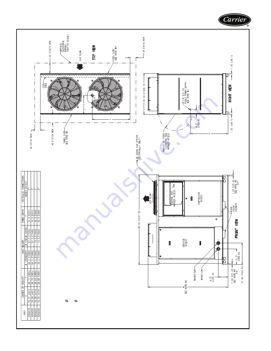 Carrier Aquasnap 30RAP010 Product Data Download Page 12