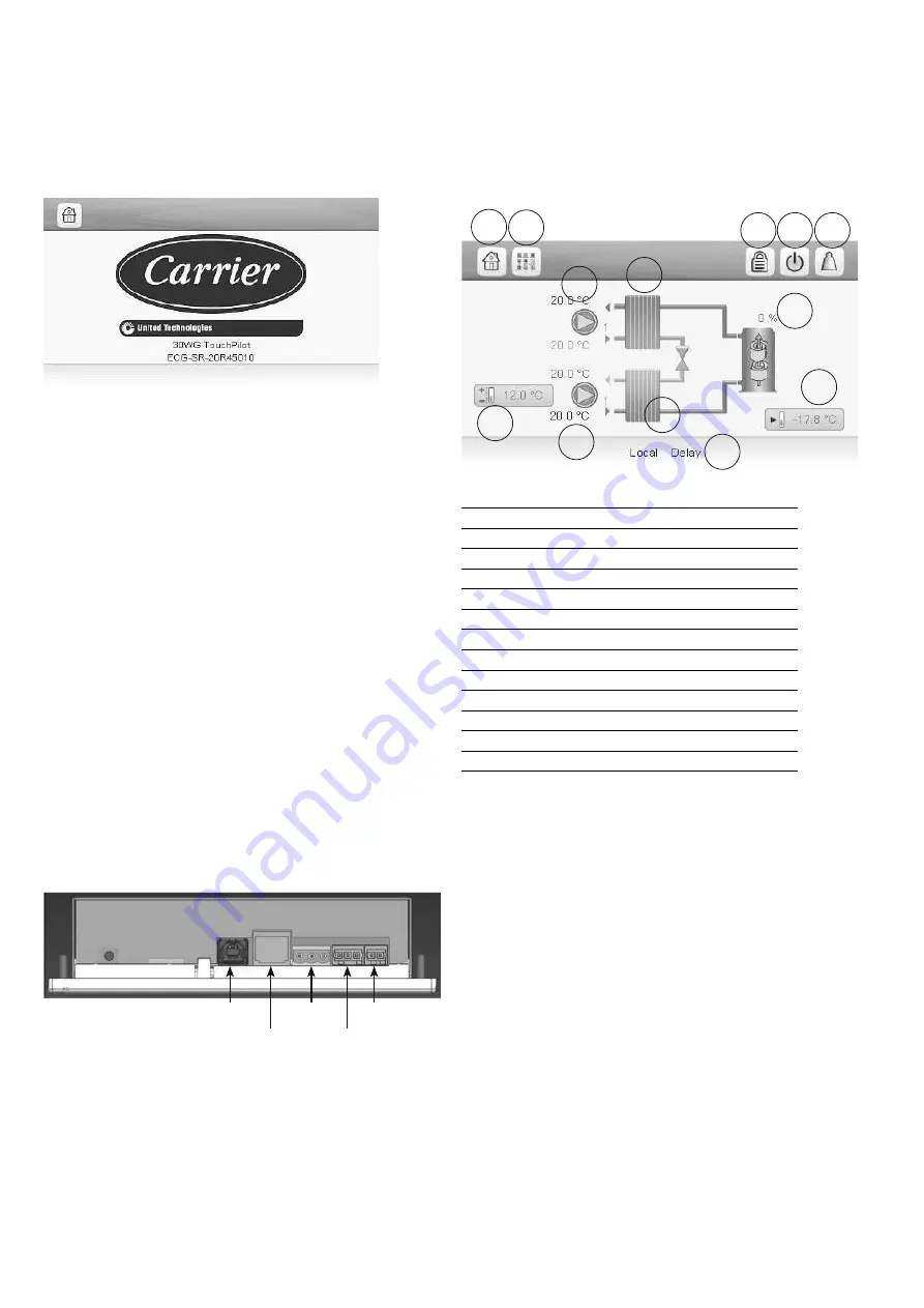 Carrier AquaSnap 30WG Series Operation Instructions Manual Download Page 8