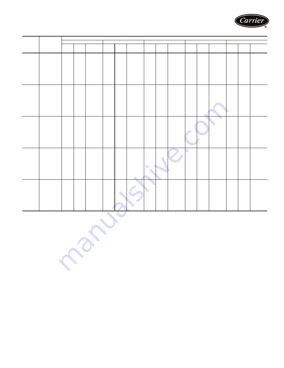 Carrier AQUASNAP JUNIOR 30RA015 Product Data Download Page 27