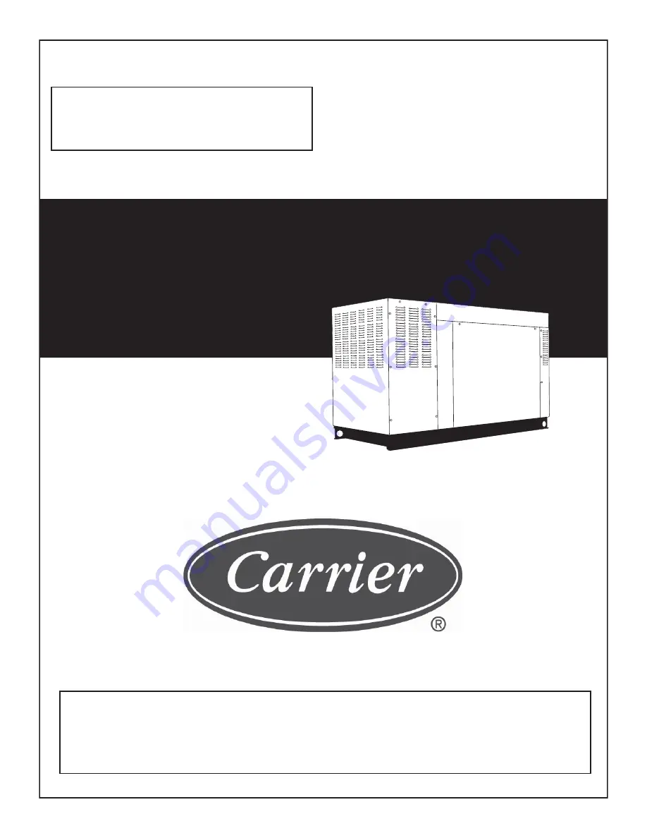 Carrier ASPDA1CCL045 Owner'S Manual Download Page 1