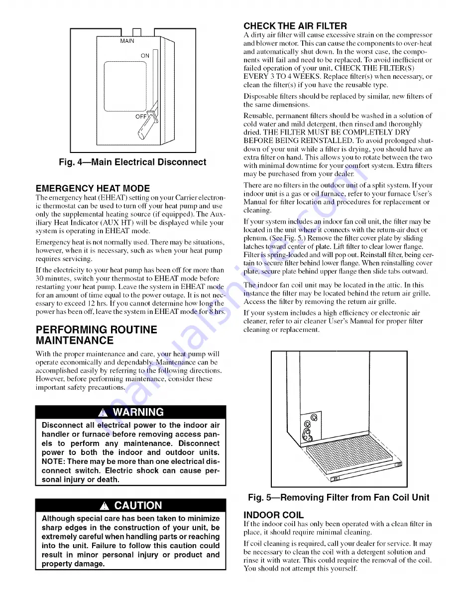 Carrier Puron IP24 Owner'S Manual Download Page 5