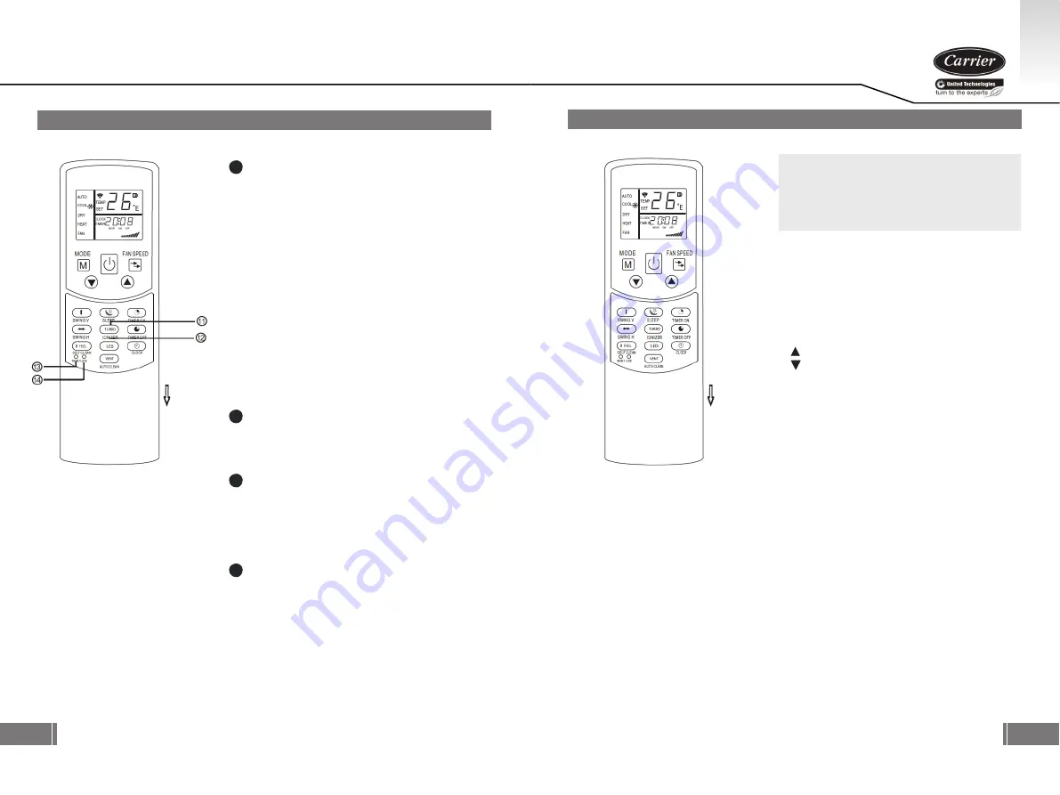 Carrier rg05 User Manual Download Page 11