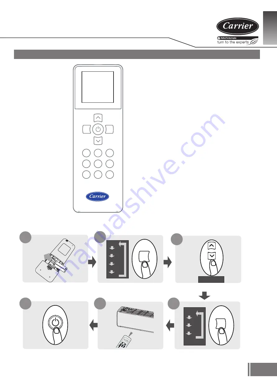 Carrier RG67V/BGEF Скачать руководство пользователя страница 63