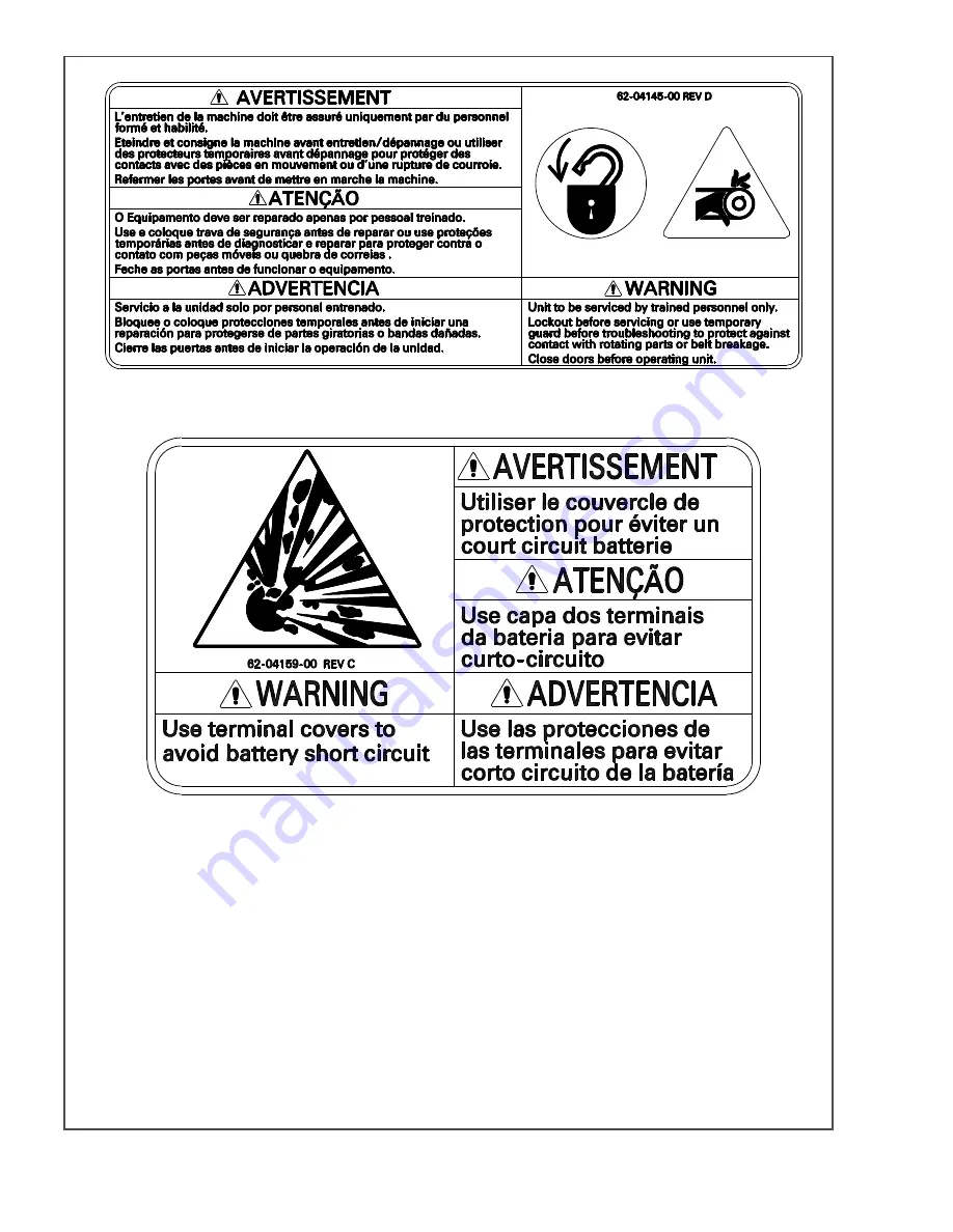 Carrier Transicold X4 7300 Operation & Service Manual Download Page 23