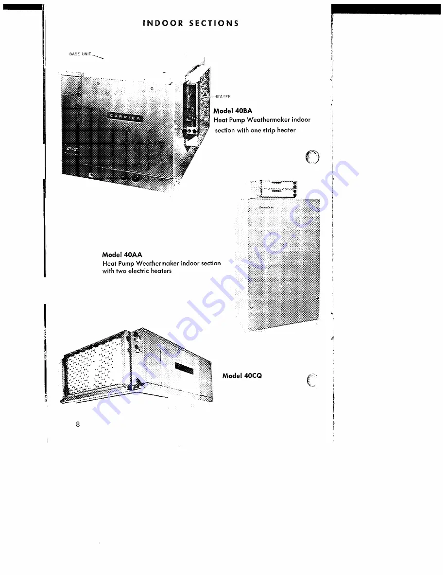 Carrier weathermaker 38BQ002 Скачать руководство пользователя страница 8