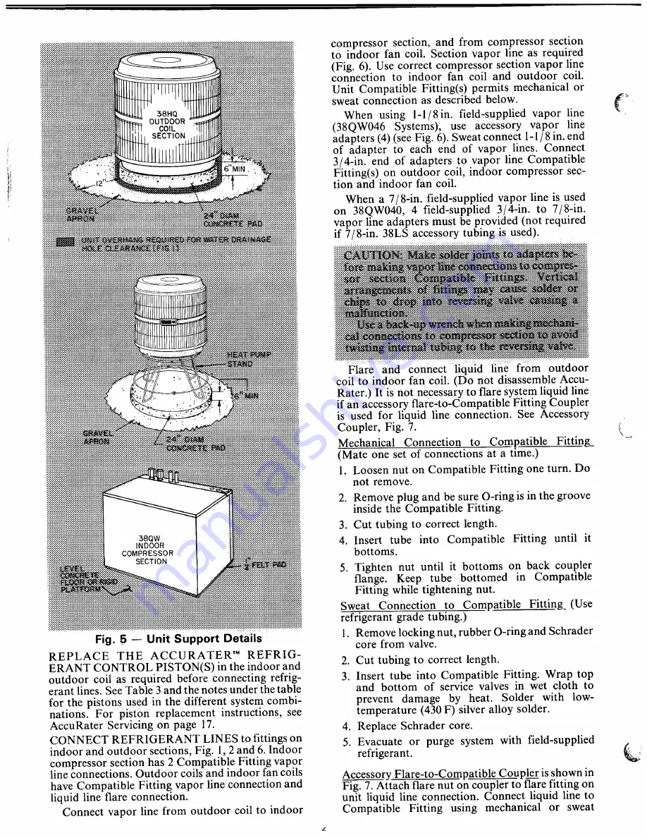 Carrier Weathermaster Plus 38QW027 Installation Instructions Manual Download Page 6